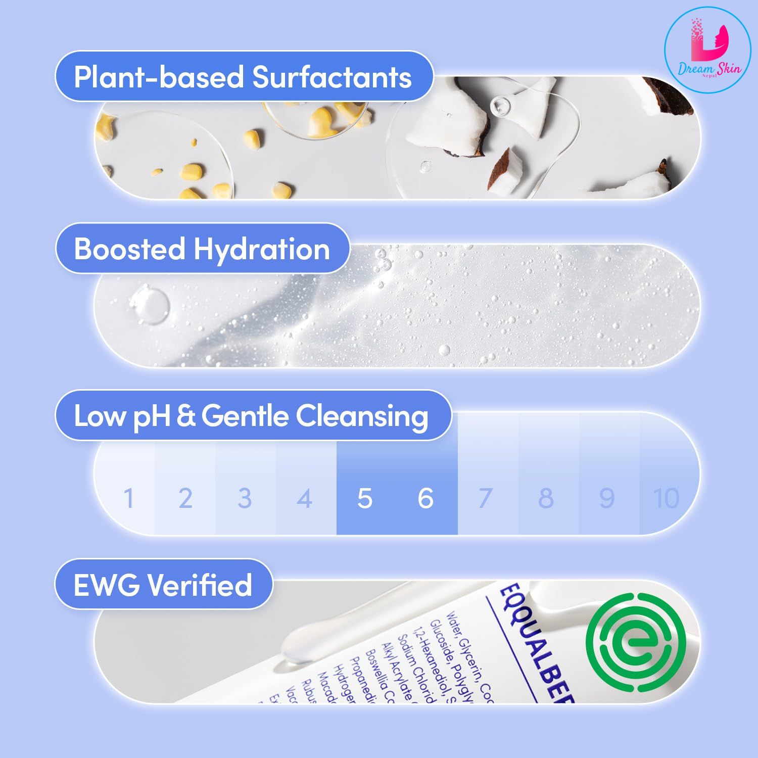 Eqqualberry Daily Glow Cleanser [210ml]